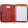 image:imageRhodia 168102C  Rhodiarama Small Leatherette Zipped Portfolio for Notepad or Tablet 195x255cm gusseted Tablet Pocket 2 Zipped Pockets Card Holder Pencil Holder  SagePoppy