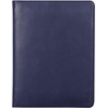 image:imageRhodia 168102C  Rhodiarama Small Leatherette Zipped Portfolio for Notepad or Tablet 195x255cm gusseted Tablet Pocket 2 Zipped Pockets Card Holder Pencil Holder  SageMidnight Blue
