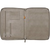 image:imageRhodia 168102C  Rhodiarama Small Leatherette Zipped Portfolio for Notepad or Tablet 195x255cm gusseted Tablet Pocket 2 Zipped Pockets Card Holder Pencil Holder  SageTaupe