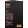 image:imageRhodia 16921C  Spiral Notebook Full Bound Notepad Black A5  Lined  80 Detachable Sheets  Clairefontaine Paper 90g  Polypro Cover Plastic  RhodiactiveA5