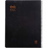 image:imageRhodia 193468C  Spiral Notebook Full Binding Orange Notebook  A5  Ruled  160 Detachable Pages  Clairefontaine Paper 80 gm  Soft and Resistant Coated Card Cover  Classicblack  orange