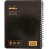 image:imageRhodia 193468C  Spiral Notebook Full Binding Orange Notebook  A5  Ruled  160 Detachable Pages  Clairefontaine Paper 80 gm  Soft and Resistant Coated Card Cover  ClassicBlack