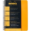 image:imageRhodia 193468C  Spiral Notebook Full Binding Orange Notebook  A5  Ruled  160 Detachable Pages  Clairefontaine Paper 80 gm  Soft and Resistant Coated Card Cover  ClassicOrange