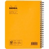 image:imageRhodia 193468C  Spiral Notebook Full Binding Orange Notebook  A5  Ruled  160 Detachable Pages  Clairefontaine Paper 80 gm  Soft and Resistant Coated Card Cover  ClassicOrange