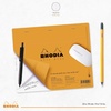 image:imageRhodia 19410C  Mouse Mat Notepad 19x23cm Squared 30 Detachable Sheets Clairefontaine Paper 80g NonSlip Base