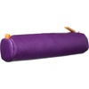 image:imageRhodia 318890C  Orange Rhodiarama Round Pencil Case  215 x 55 cm  Genuine Orange Stitching  Ivory Jersey Interior  Faux Leather  Storage for Pens Pencils Markers Small SuppliesPurple