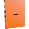 image:imageRhodia 4 Color Book 9 in x 11 34 in OrangeOrange