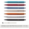 image:imageRhodia 9280C  Refill for scRipt Black Ink Ballpoint Pen  07 mm High Precision Ballpoint  scRipt CollectionBlack