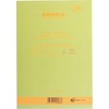 image:imageRhodia A5 Color Head Stapled Pad No16 Lined  ChocolateAnise Green