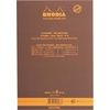 image:imageRhodia A5 Color Head Stapled Pad No16 Lined  ChocolateChocolate