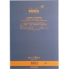 image:imageRhodia A5 Color Head Stapled Pad No16 Lined  ChocolateSapphire Blue