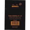 image:imageRhodia Classic Black Notepad 338X475 Lined Pack of 5