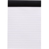 image:imageRhodia Classic Black Notepad Lined  6 in x 814 in Pack of 3
