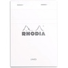 image:imageRhodia Classic French Paper Pads Ruled 4 in X 6 in Orange and White Set of 2