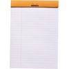 image:imageRhodia Classic Orange Notepad lined  6 in x 814 in Pack of 3