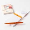 image:imageRhodia Cover Serigraphy by Papier Tigle ParisWhite Staple Notebook A5 02 inch 5 mm Square Rule Orange Included RHODIA cfcvptA5whIvory
