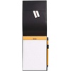 image:imageRhodia Epure Notepad Cover and Notepad 155 x 223 mm Square Ruling  BlackBlack