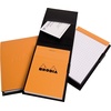 image:imageRhodia Epure Notepad Cover and Notepad 155 x 223 mm Square Ruling  BlackOrange