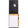image:imageRhodia Epure Notepad Cover and Notepad 155 x 223 mm Square Ruling  BlackOrange
