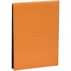 image:imageRhodia Epure Notepad Cover and Notepad 155 x 223 mm Square Ruling  BlackOrange