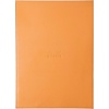image:imageRhodia Epure Notepad Cover and Notepad 155 x 223 mm Square Ruling  BlackOrange
