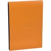 image:imageRhodia Epure Notepad Cover and Notepad 155 x 223 mm Square Ruling  BlackOrange