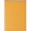 image:imageRhodia Epure Notepad Cover and Notepad 155 x 223 mm Square Ruling  BlackOrange