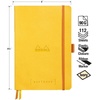 image:imageRhodia Goalbook Journal A5 Dotted  Anise GreenDaffodil Yellow