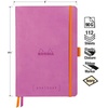 image:imageRhodia Goalbook Journal A5 Dotted  Anise GreenLilac
