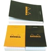 image:imageRhodia Head Stapled Pad No10 A8 Square ruling  Orangeorange
