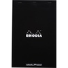 image:imageRhodia Head Stapled Pad No18 A4 Dot  Black 8 14 x 11 34 18559CBlack