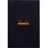 image:imageRhodia Head Stapled Pad No18 A4 Dot  Black 8 14 x 11 34 18559CBlack