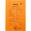 image:imageRhodia Head Stapled Pad No18 A4 Dot  Black 8 14 x 11 34 18559COrange