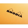 image:imageRhodia Head Stapled Pad No18 A4 Dot  Black 8 14 x 11 34 18559COrange
