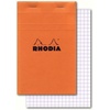 image:imageRhodia Head Stapled Pad No18 A4 Dot  Black 8 14 x 11 34 18559COrange
