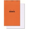 image:imageRhodia Head Stapled Pad No18 A4 Dot  Black 8 14 x 11 34 18559COrange