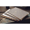 image:imageRhodia Heritage Sewn Spine Notebook A5 Lined  Ivory QuadrilleBlack Escher