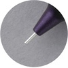 image:imageRhodia Mechanical Pencil 05 mm Script Hexagonal Shank Aluminum Body Anodized Hairline Finish Aubergine RHODIA cf9308