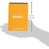image:imageRhodia Notepad 4x6 Double Spiral dot grid Micro Perforated 80 Sheets orange Pack of 3 135033