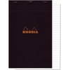 image:imageRhodia Notepad No12 A7 Lined  BlackBlack