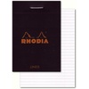 image:imageRhodia Notepad No12 A7 Lined  BlackBlack