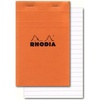 image:imageRhodia Notepad No12 A7 Lined  BlackOrange