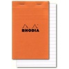 image:imageRhodia Notepad No12 A7 Lined  BlackOrange