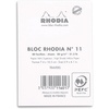 image:imageRhodia Notepad No12 A7 Lined  BlackWhite