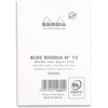 image:imageRhodia Notepad No12 A7 Lined  BlackWhite
