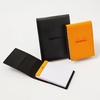 image:imageRhodia Notepad with Cover No12 33 x 47 inches 85 x 12 cm PU Leather Black Block Rodia No12 Orange Included80 Sheets 5 mm Grid RHODIA cf12pucvbkA7
