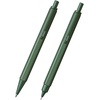 image:imageRhodia RHODIA SCRIPT cf9298 Mechanical Pencil 05mm Hex Shaft Aluminum Body Hairline Finish Orangesage