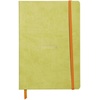 image:imageRhodia Rhodiarama SoftCover Notebook  72 Dots Sheets  4 x 5 12  Sapphire CoverAnise