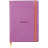 image:imageRhodia Rhodiarama SoftCover Notebook  72 Dots Sheets  4 x 5 12  Sapphire CoverLilac