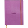 image:imageRhodia Rhodiarama SoftCover Notebook  72 Dots Sheets  4 x 5 12  Sapphire CoverLilac